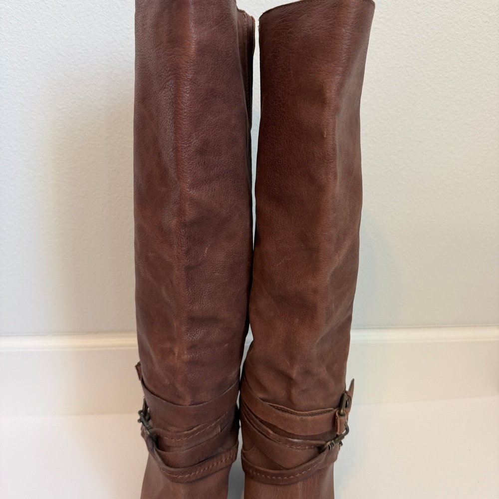 Gianni Bini Parker Leather Knee High Boots - Picture 3 of 12